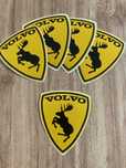 Naklejki Volvo Moose Łoś logo (naklejki na samochód)