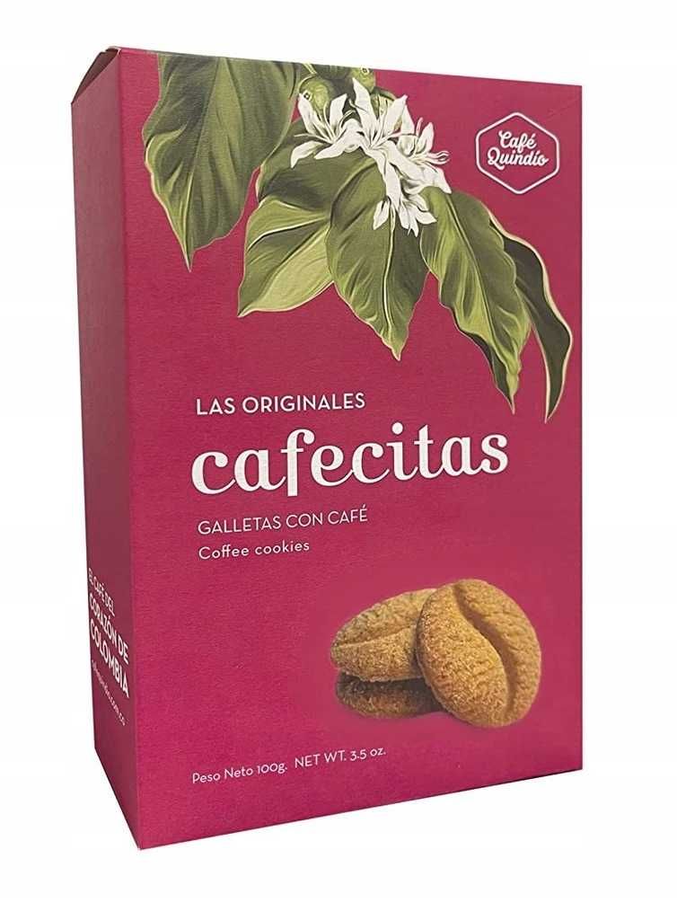CAFECITAS Ciasteczka kawowe CAFE QUINDIO z Kolumbii 100g