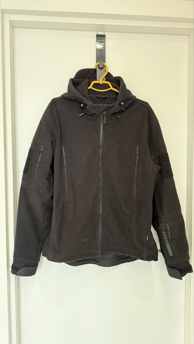 Куртка флісова M-Tac Windblock Division Gen II Black Чорна