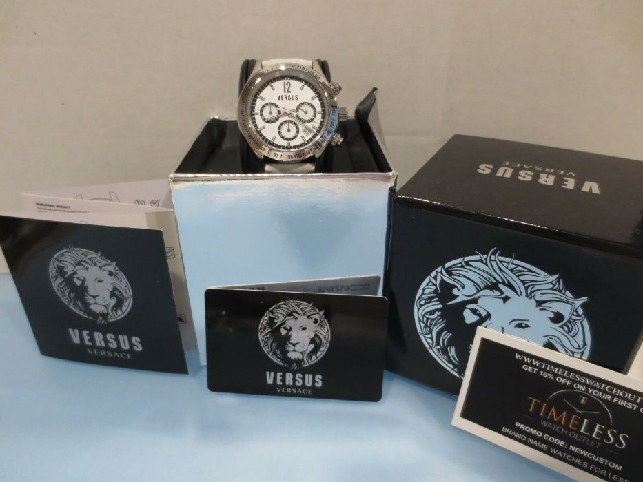 Часы Versus Versace Cosmopolitan White Chronograph оригинал