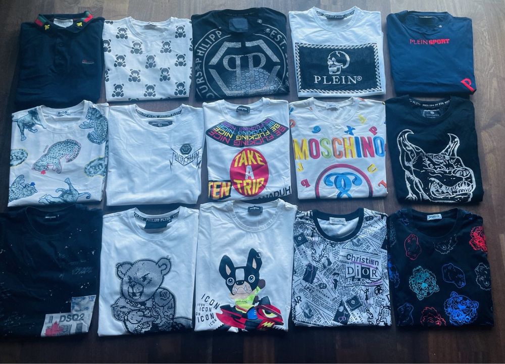 Koszulki T-shirt Philipp Plein Dsquared ! Okazja !