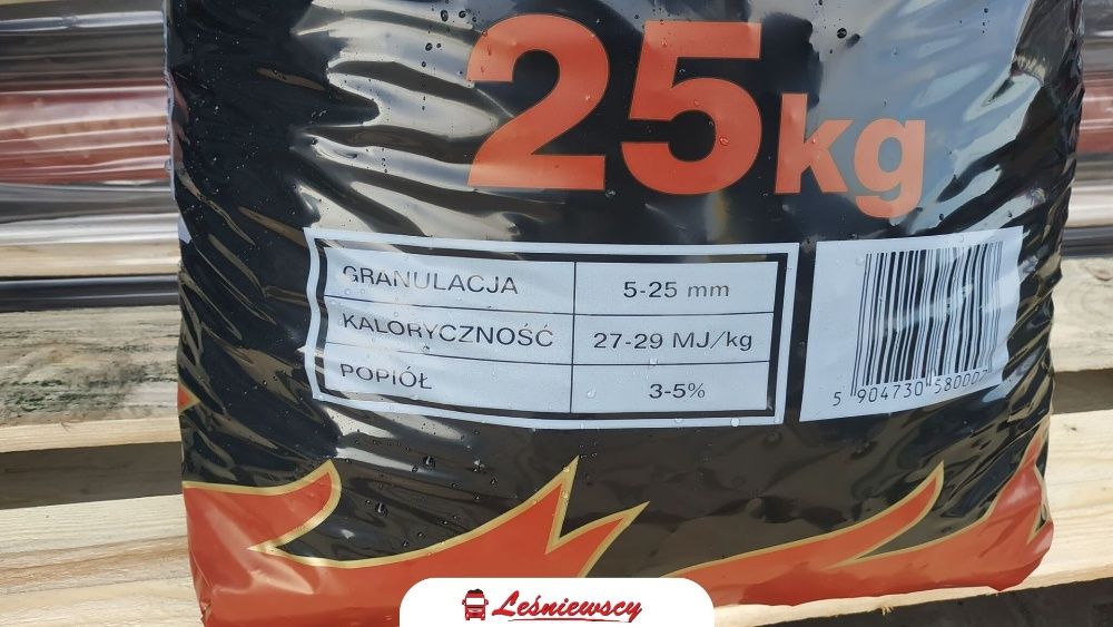 Ekogroszek Bartex-GOLD węgiel SUPER JAKOŚĆ popiół 3-5% MOCNY kaloryczn