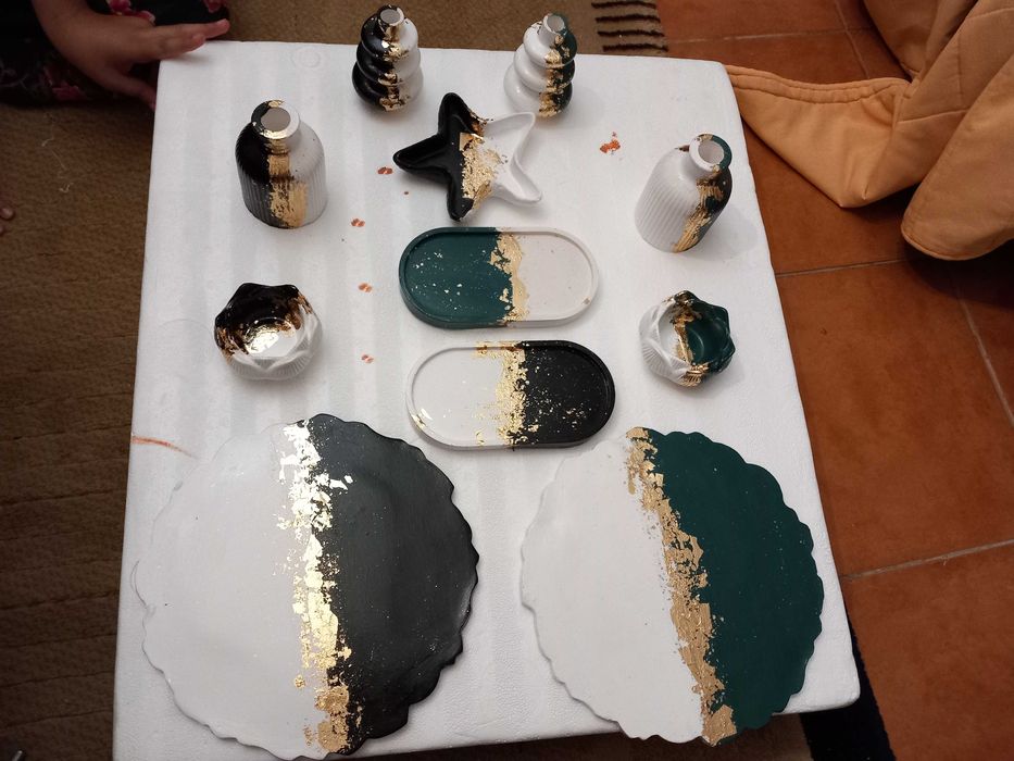 Vasos e peças decorativos