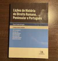 Lições de História do Direito Romano, Peninsular e Português