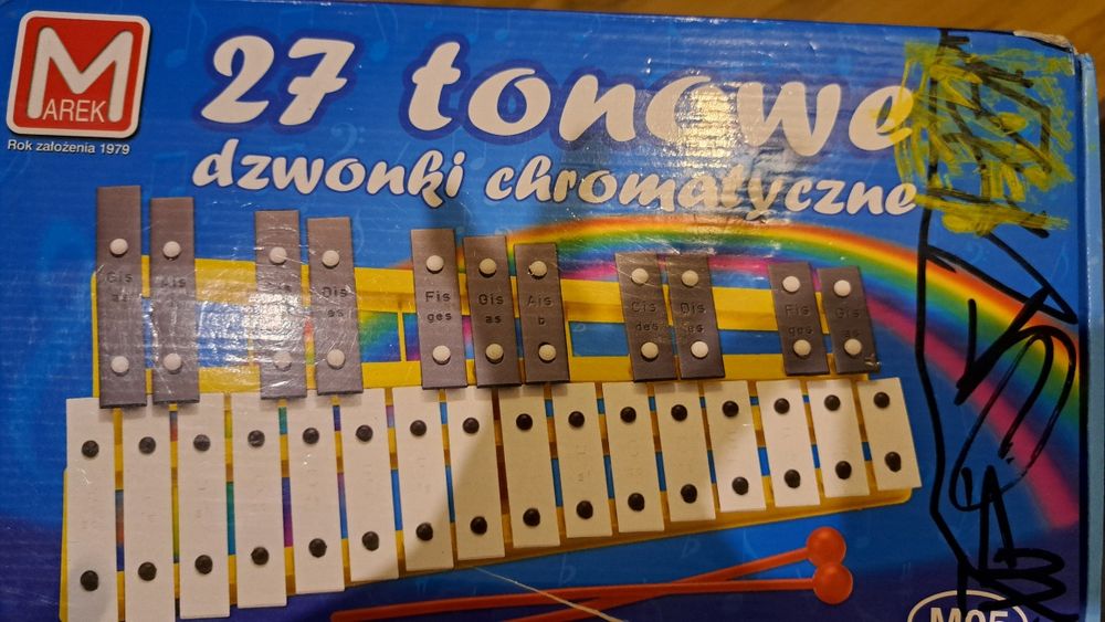 Dzwonki chromatyczne 27 tonowe