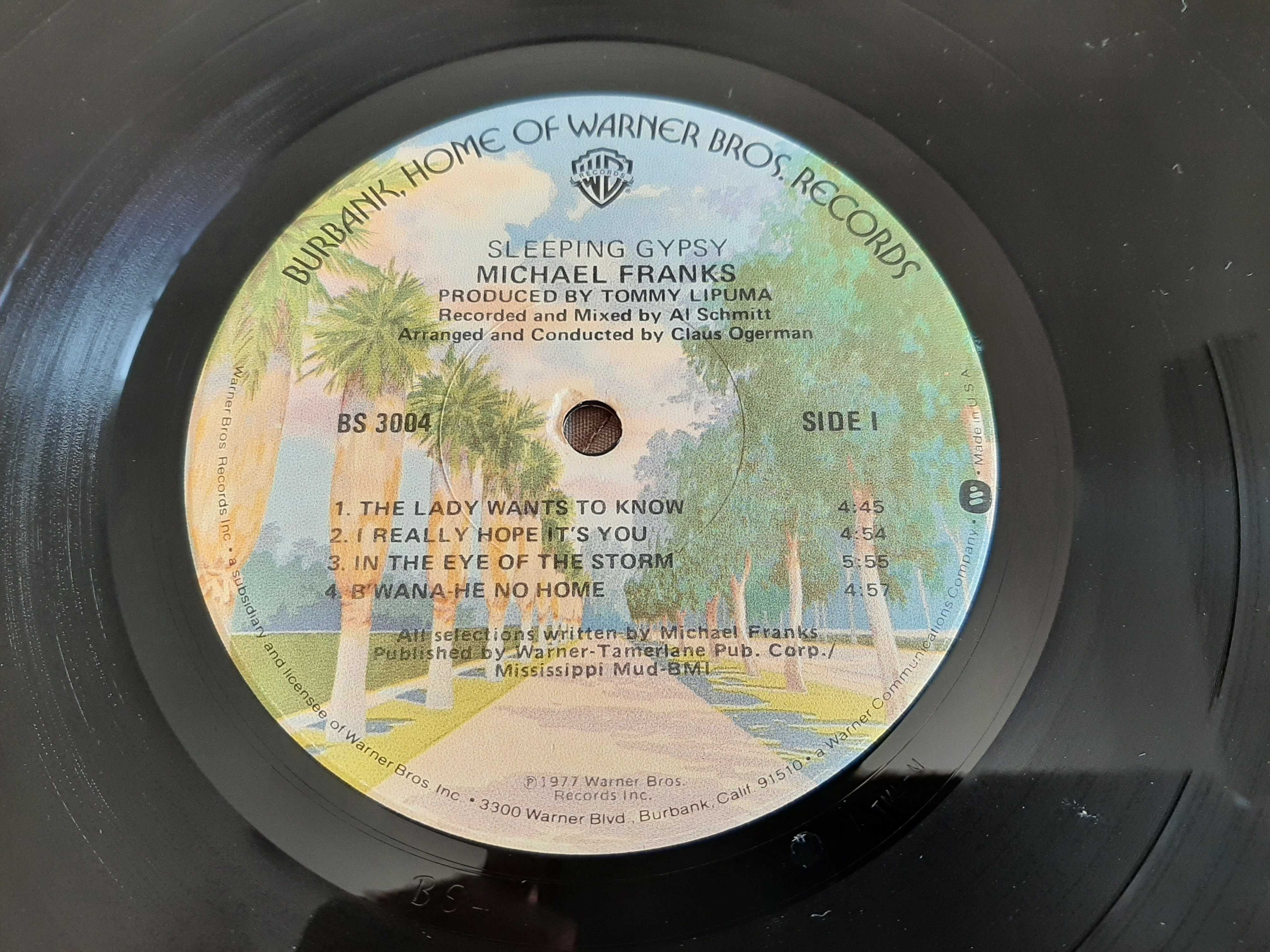Michael Franks - Sleeping Gypsy - USA - Vinil LP