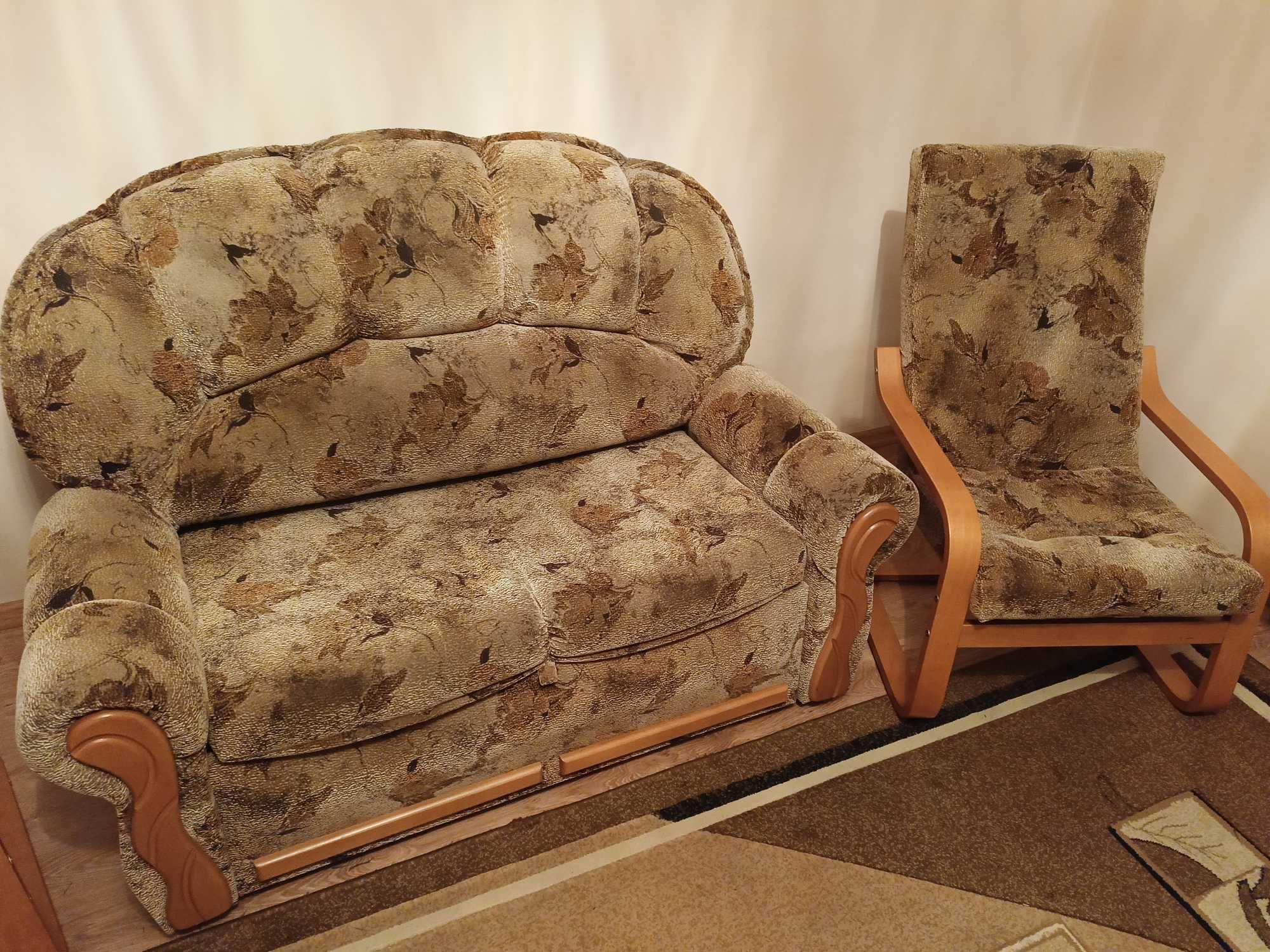 Sofa + dwa fotele