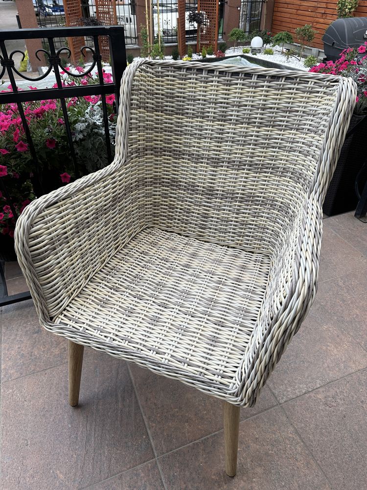 Zestaw jadalny z technorattanu Garden Point
