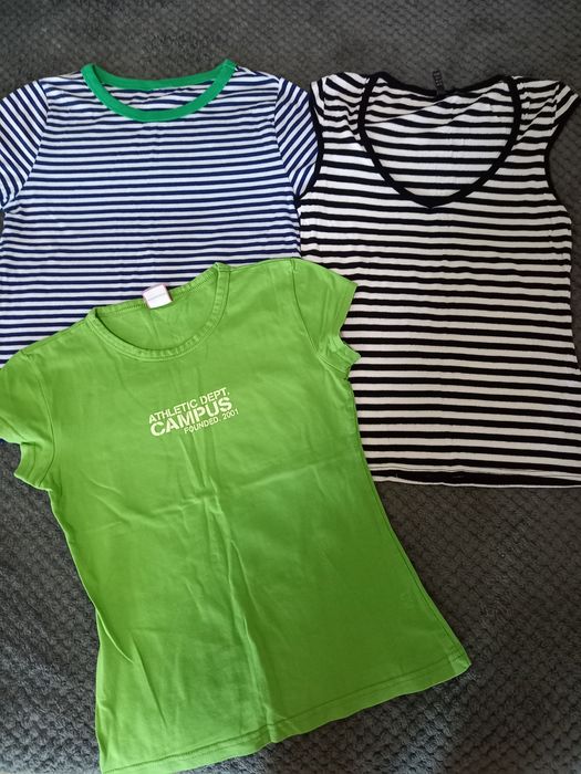Bluzki T-shirty 4 sztuki  Only H&M S/XS