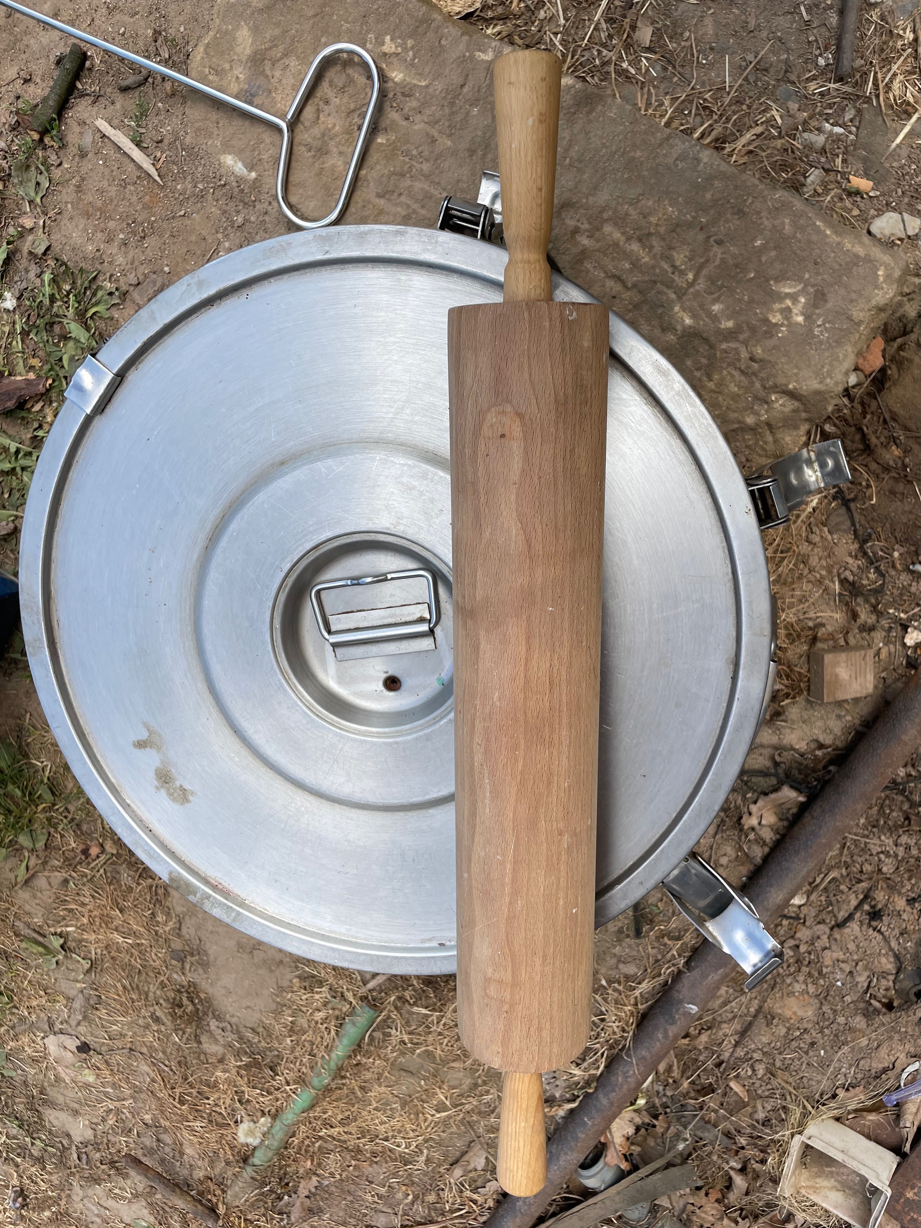 Wałek do ciasta na łożyskach 55 cm