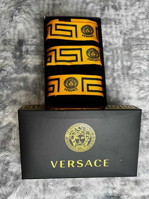 Bokserki męskie 3-pack Versace TANIO