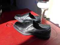 Туфлі чоловічі шкіряні чорні ODRI 43 розмір