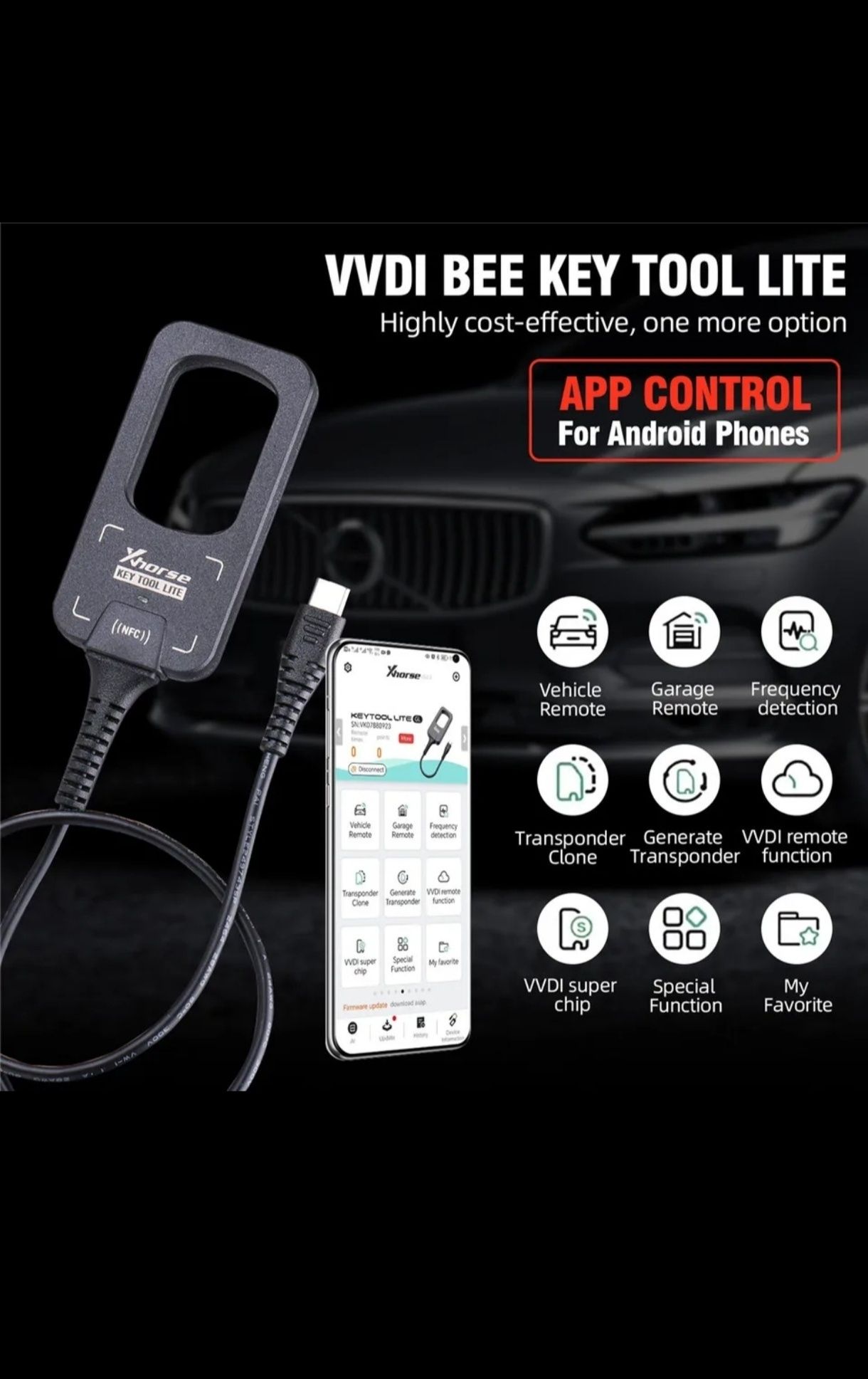 Програматор ключів Xhorse VVDI BEE KEY TOOL LITE