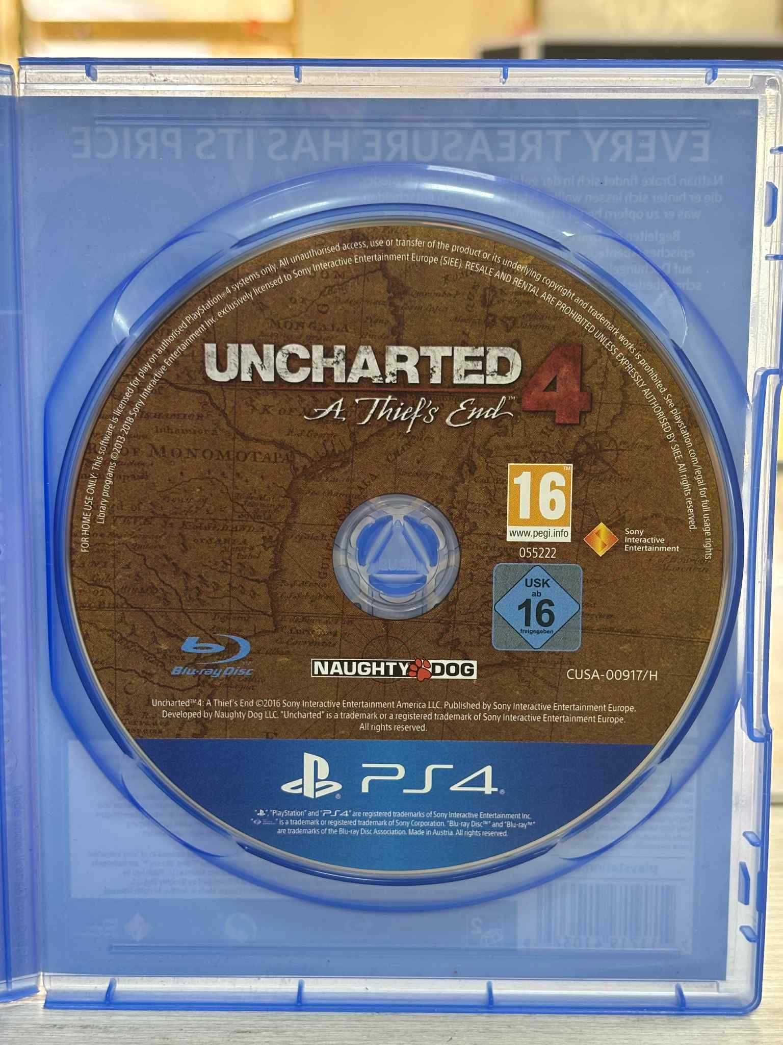 Ps4 Uncharted 4 A Thief's End