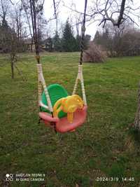 Huśtawka ogrodowa dla dzieci z trzech elementów Edu play