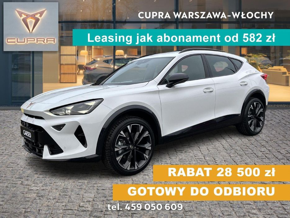Cupra Formentor 2.0 TSI 204 KM 4Drive 7-biegowa automatyczna DSG S