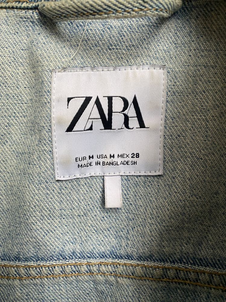 Укорочена джинсовка zara