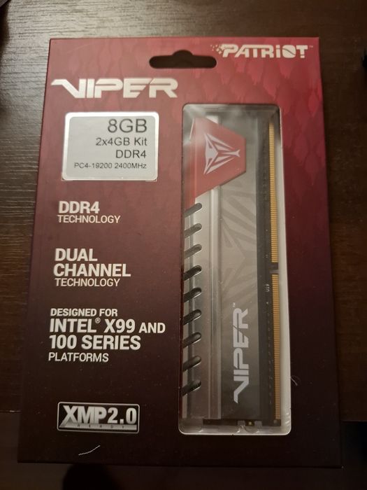 zestaw pamięci RAM Patriot Viper Elite DDR4 8 GB (2x4 GB) CL 15 2400mh