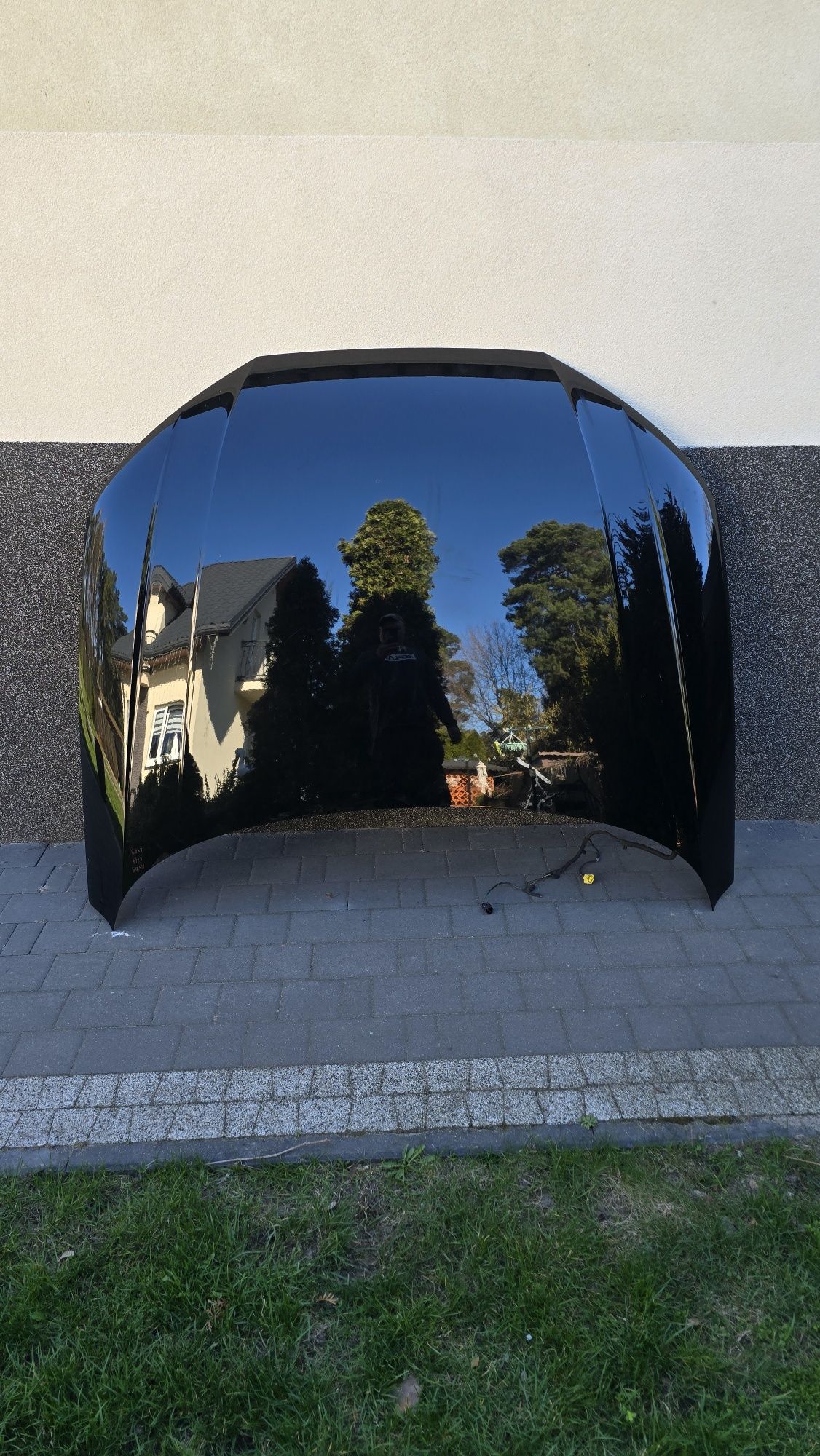 Maska pokrywa silnik Audi A4 B9 lift 19- LY9B