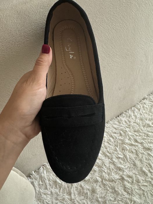 Замшеві лофери, мокасини