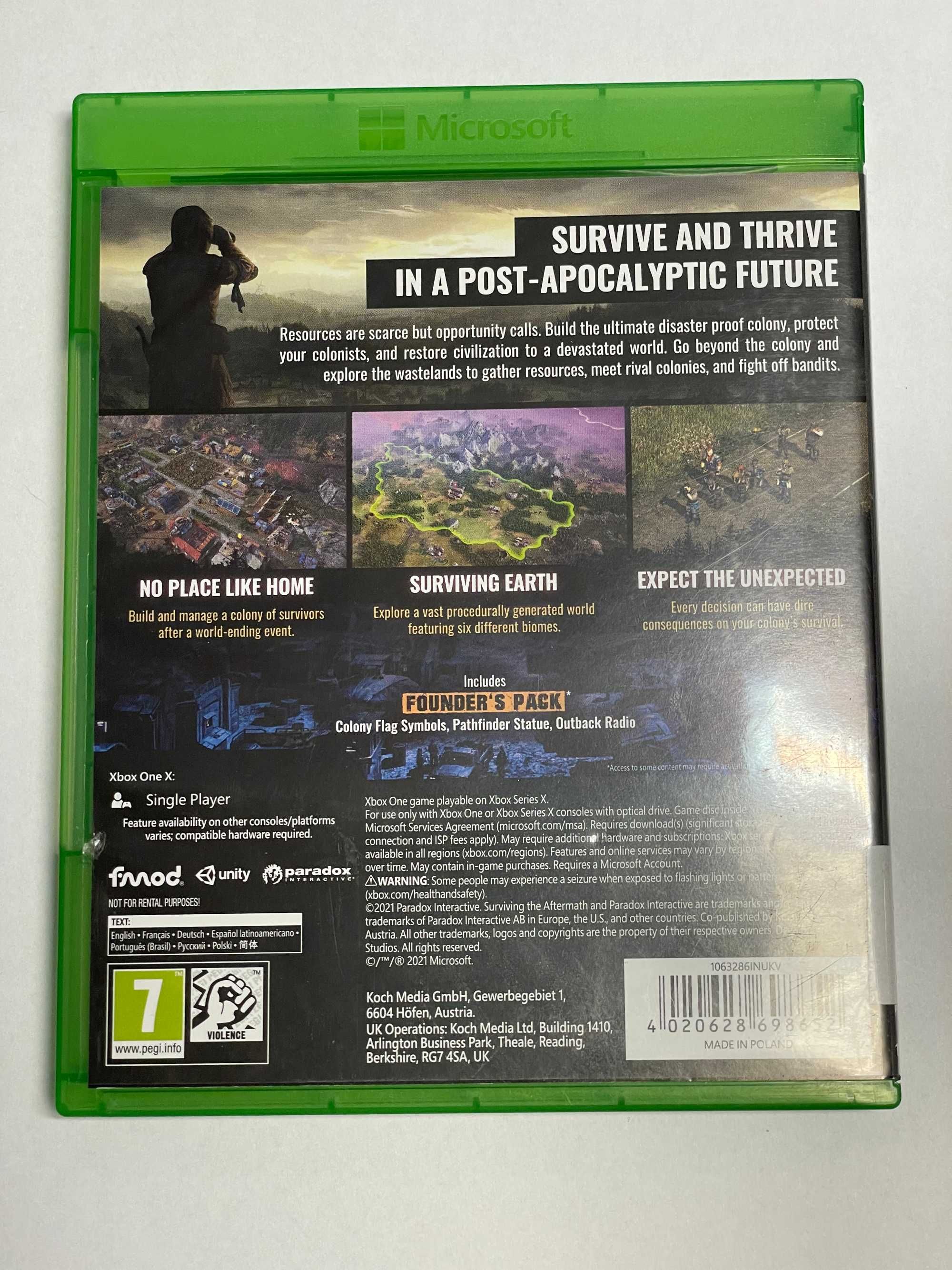 Surviving The Aftermath Day One Edition Xbox One PL