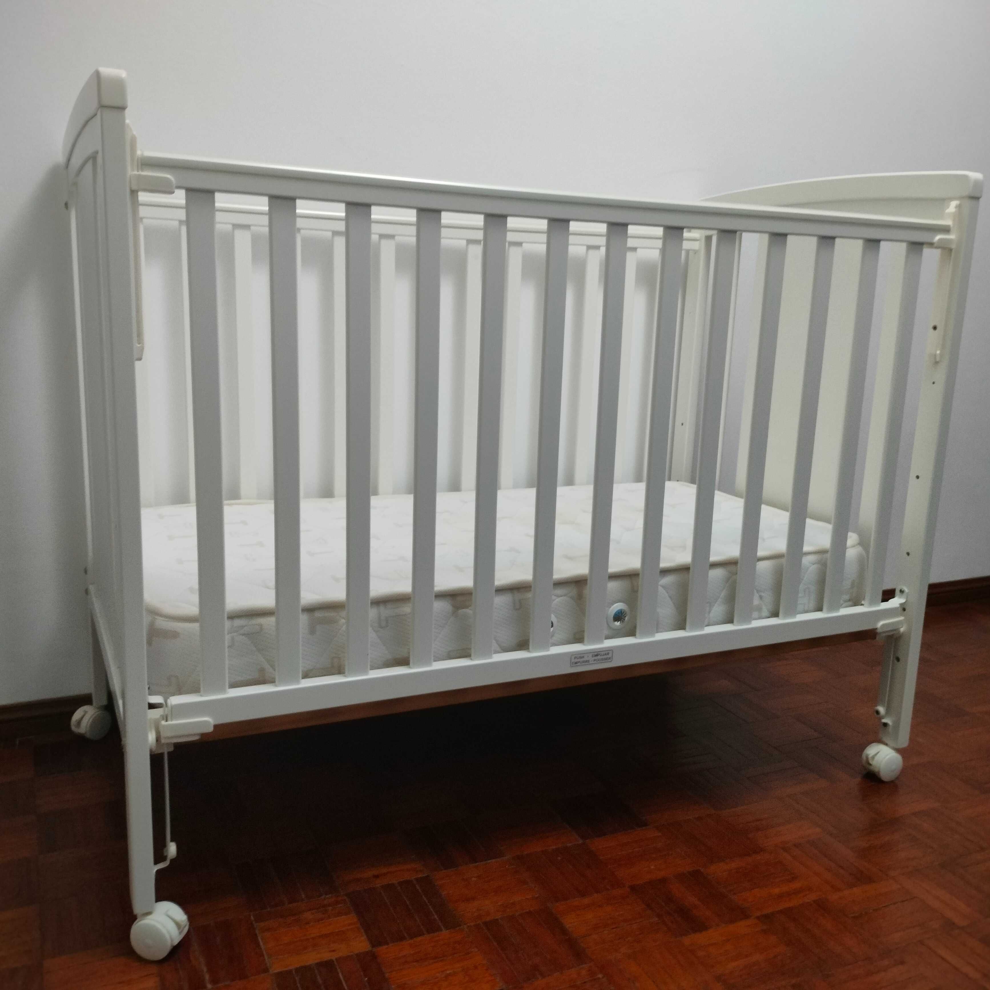 Berço trama branco 120x60