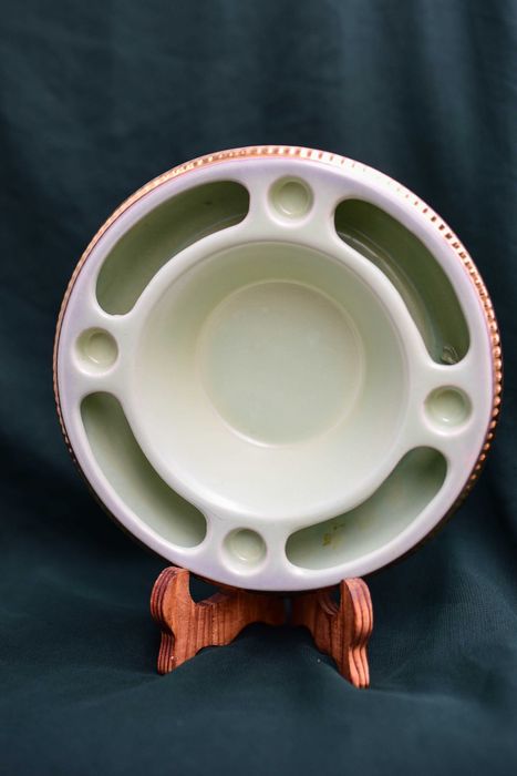 Ceramiczny stroik adwentowy na cztery świece