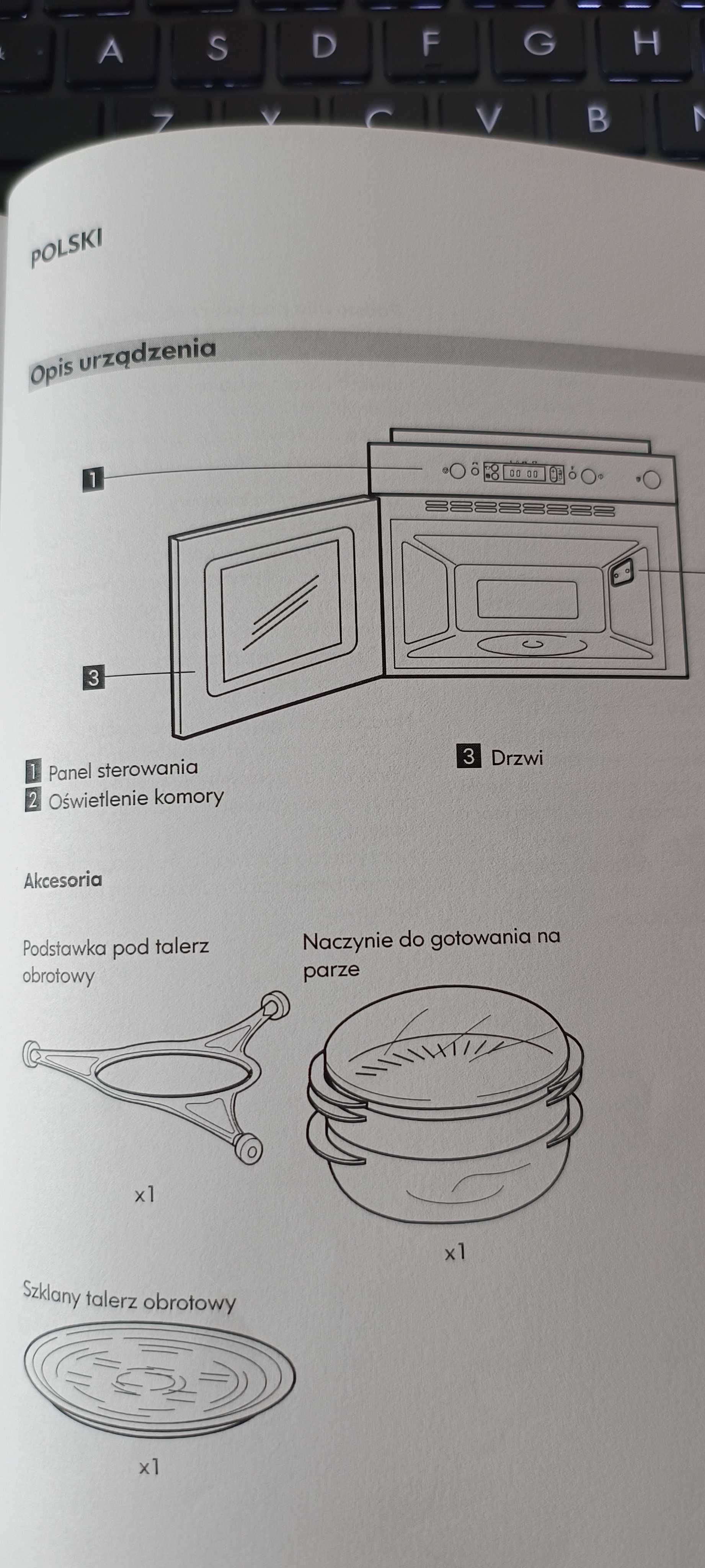Kuchenka mikrofalowa do zabudowy IKEA HUSHALLA FRAMTID.