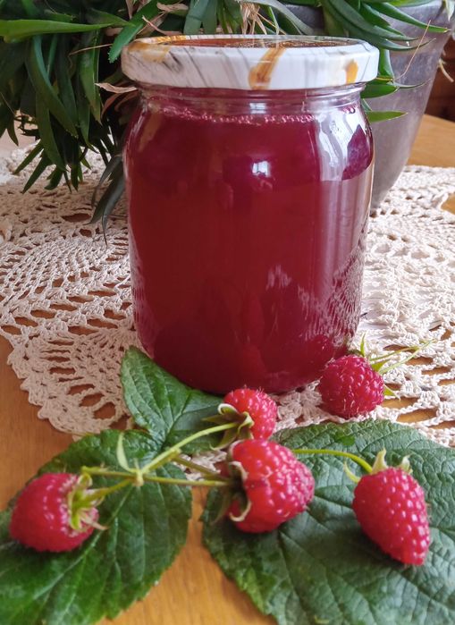 Syrop do rozcieńczania,  sok z malin ekologiczny 4 x 500 ml