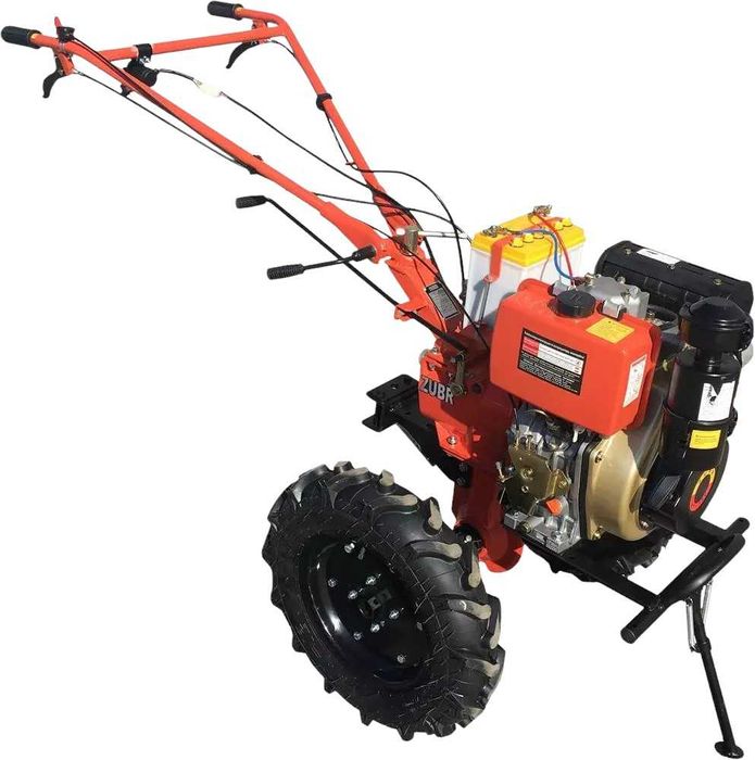 Мотоблок Зубр | 9 к.с. Дизель | ЕЛЕКТРО-СТАРТЕР | Розстрочка | ДЗВОНИ