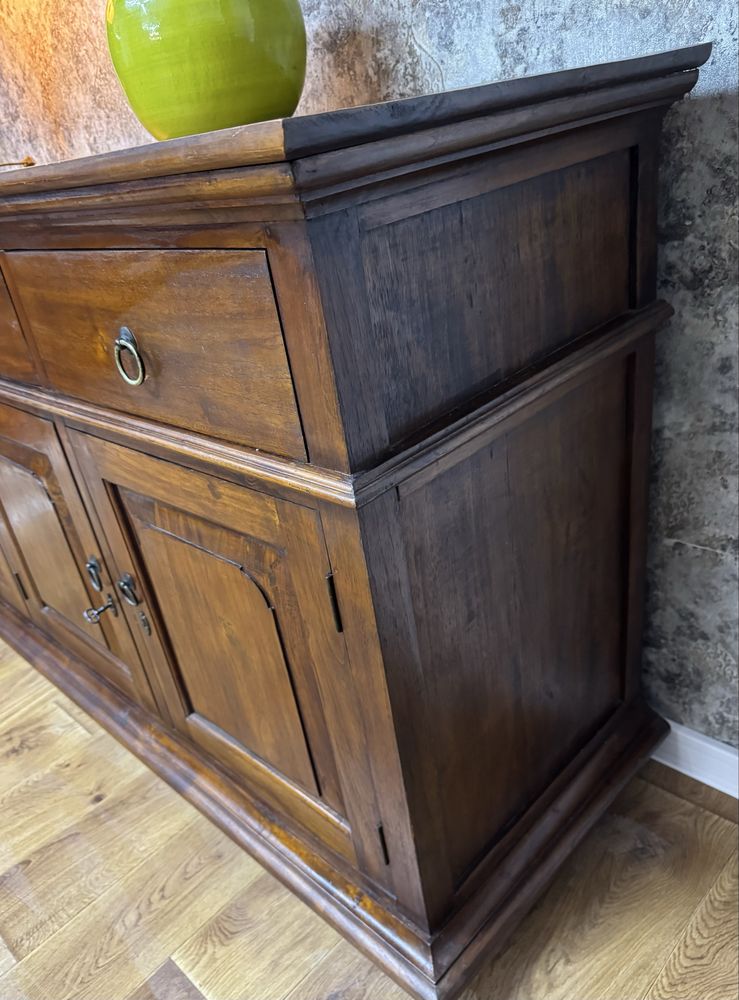Komoda z drewna, kolonialna, vintage, rustykalna, lite drewno