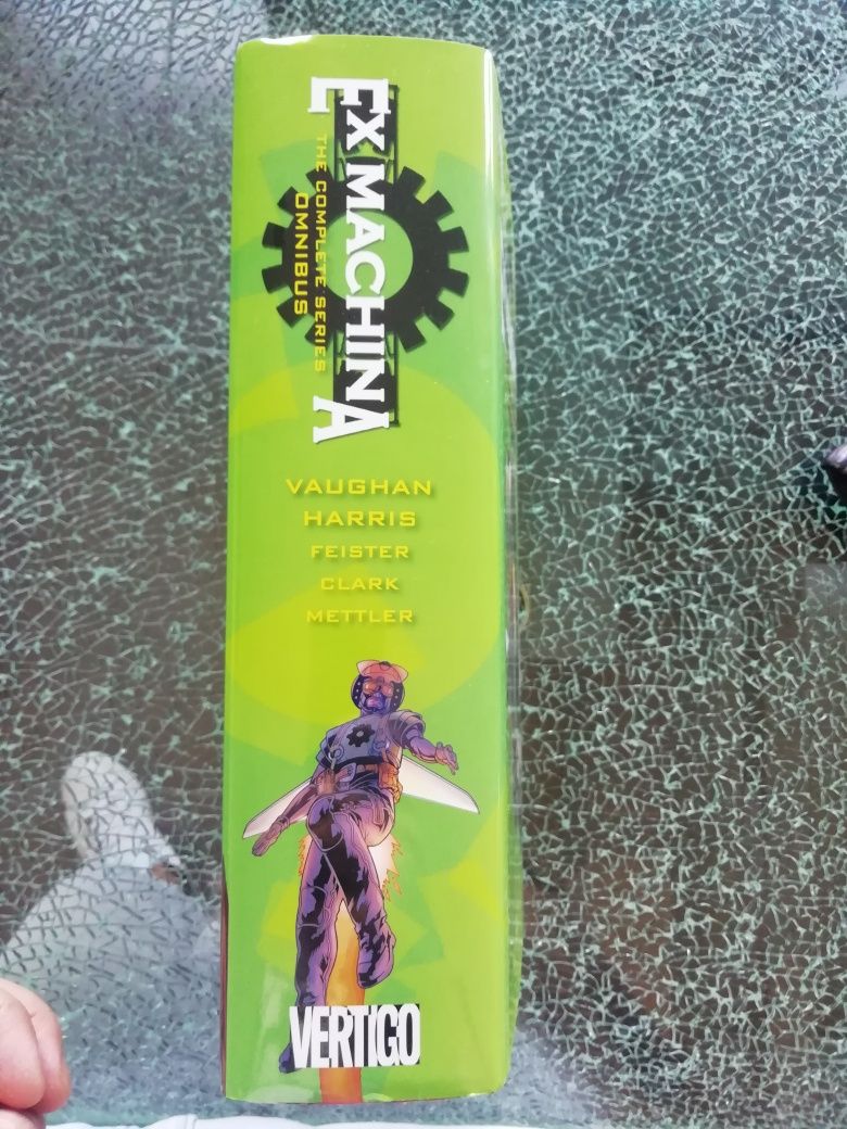 Ex Machina omnibus Brian K. Vaughan Vertigo Dc banda desenhada
