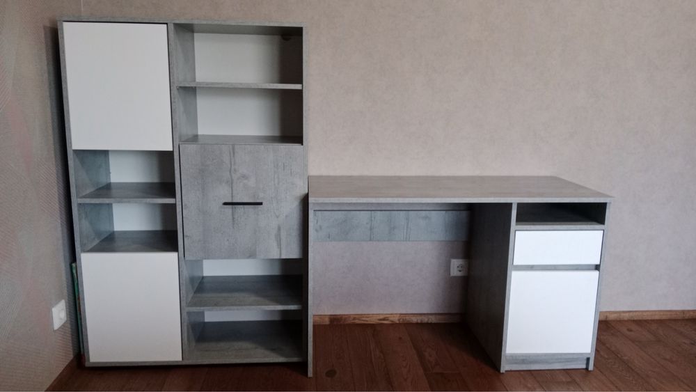 Стелаж + стіл письмовий офісний