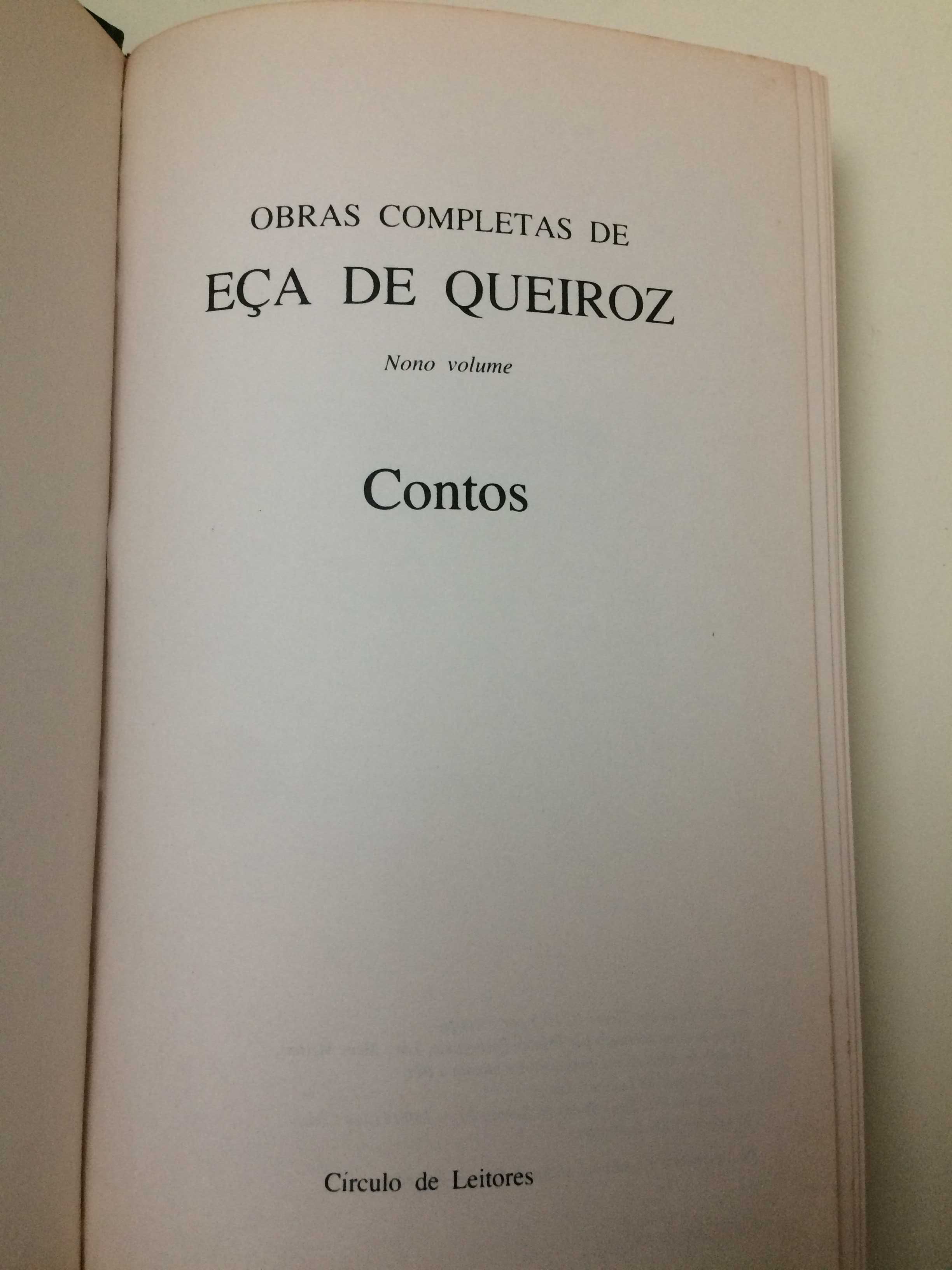 Obras Completas de Eça de Queiroz - Contos