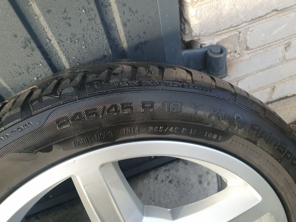 Alufelgi Koła BMW 5 F10,E60,E39 5x120 245/45R18 Y XL