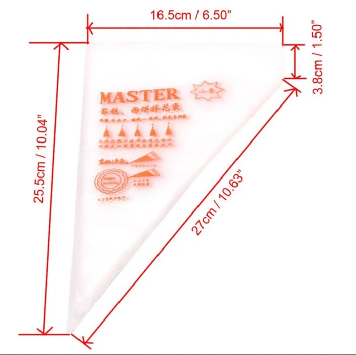 Кондитерський набір 16 предметів,силіконовий мішок.