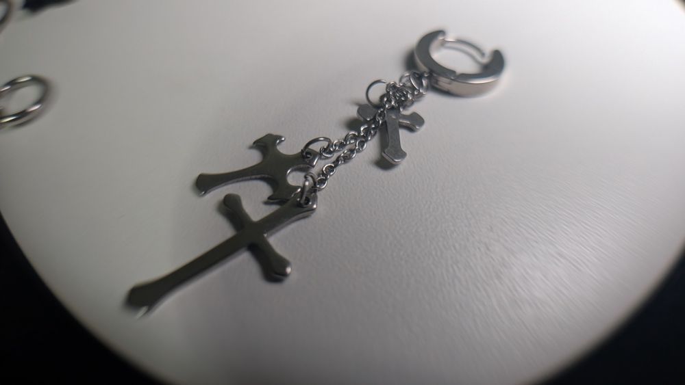 Лабрет, серьги, кликер, обманки-клипсы