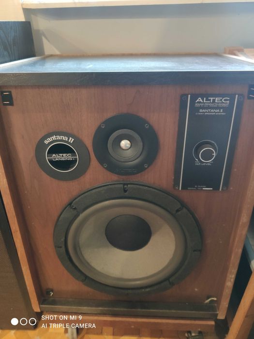 altec lansing santana II kolumny głośnikowe EV electro voice JBL