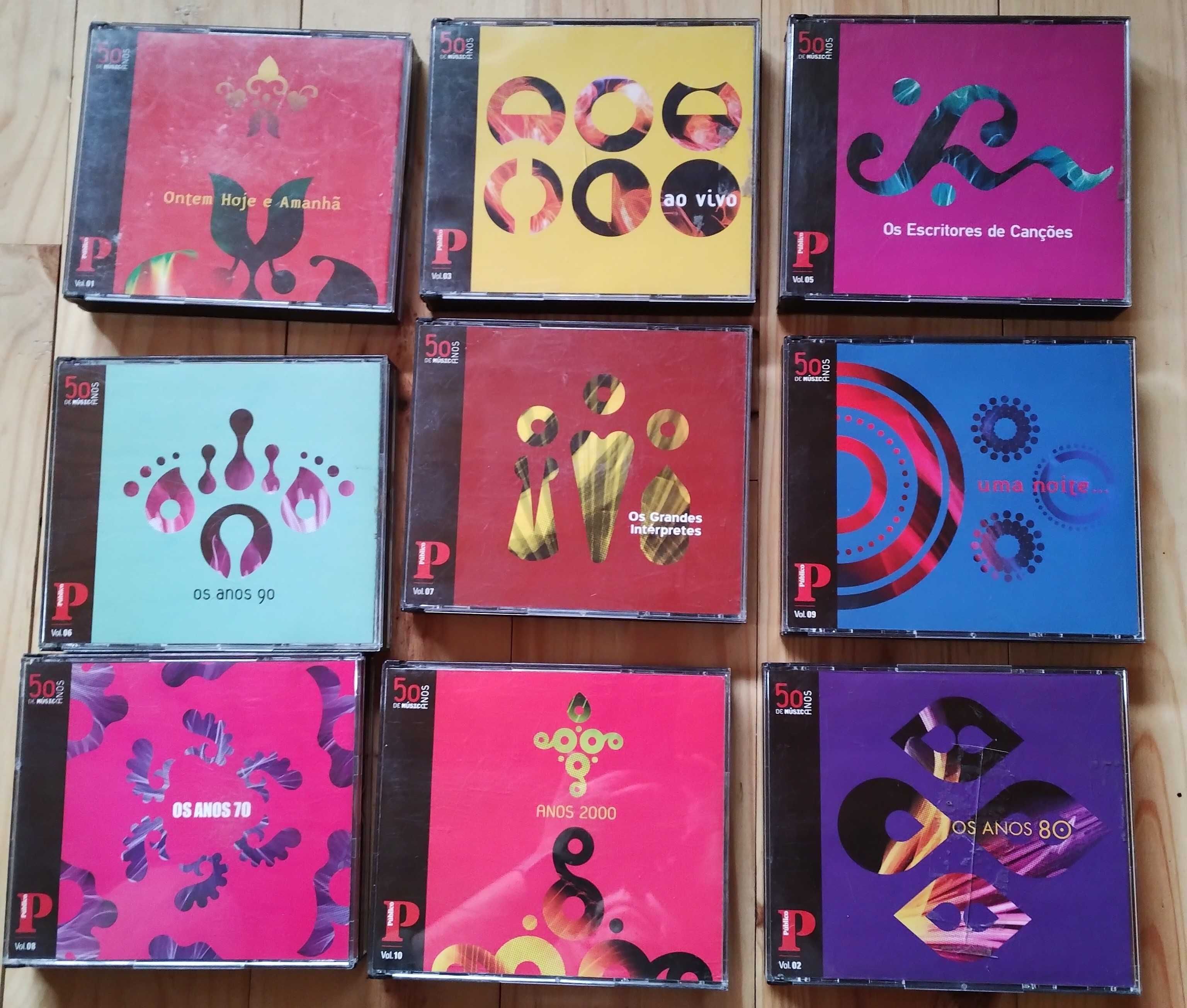 Col. CDs "50 anos de música"