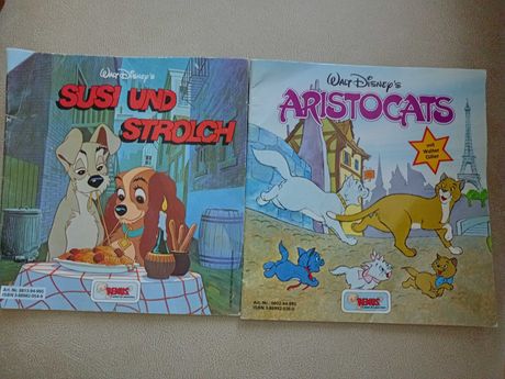 книга на немецком для детей /детская книга Aristocats/Susi und Strolch