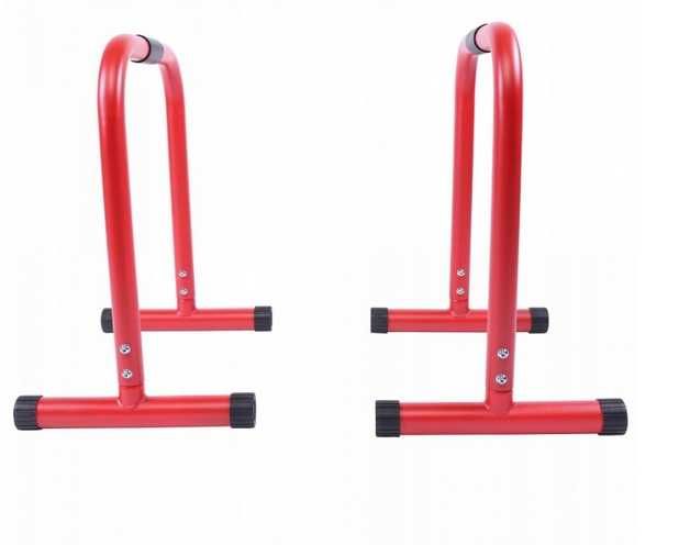 Stacjonarne poręcze dipy pompki paraletki 2 szt.