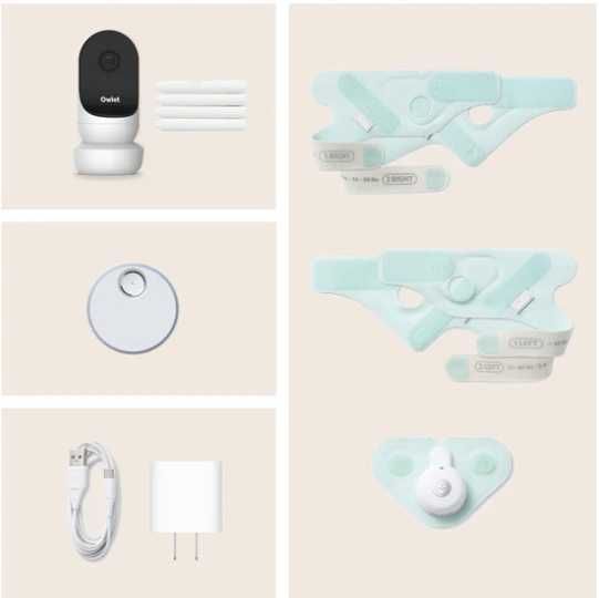 Câmera & Dream Sock da Owlet para bébés 0-18 meses