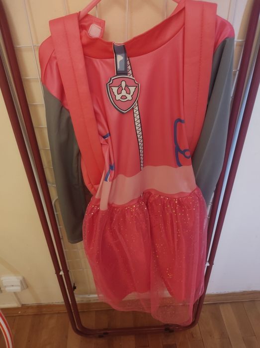 Strój Skye Psi Patrol Bal karnawałowy z plecakiem