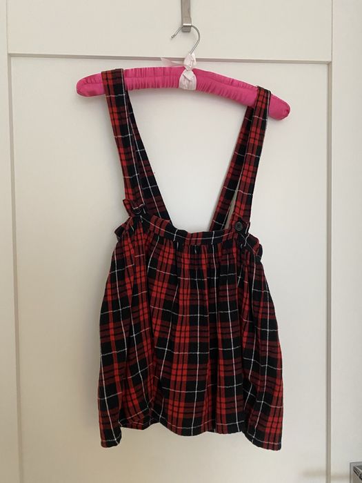 Świąteczny komplet bluzka i spódniczka