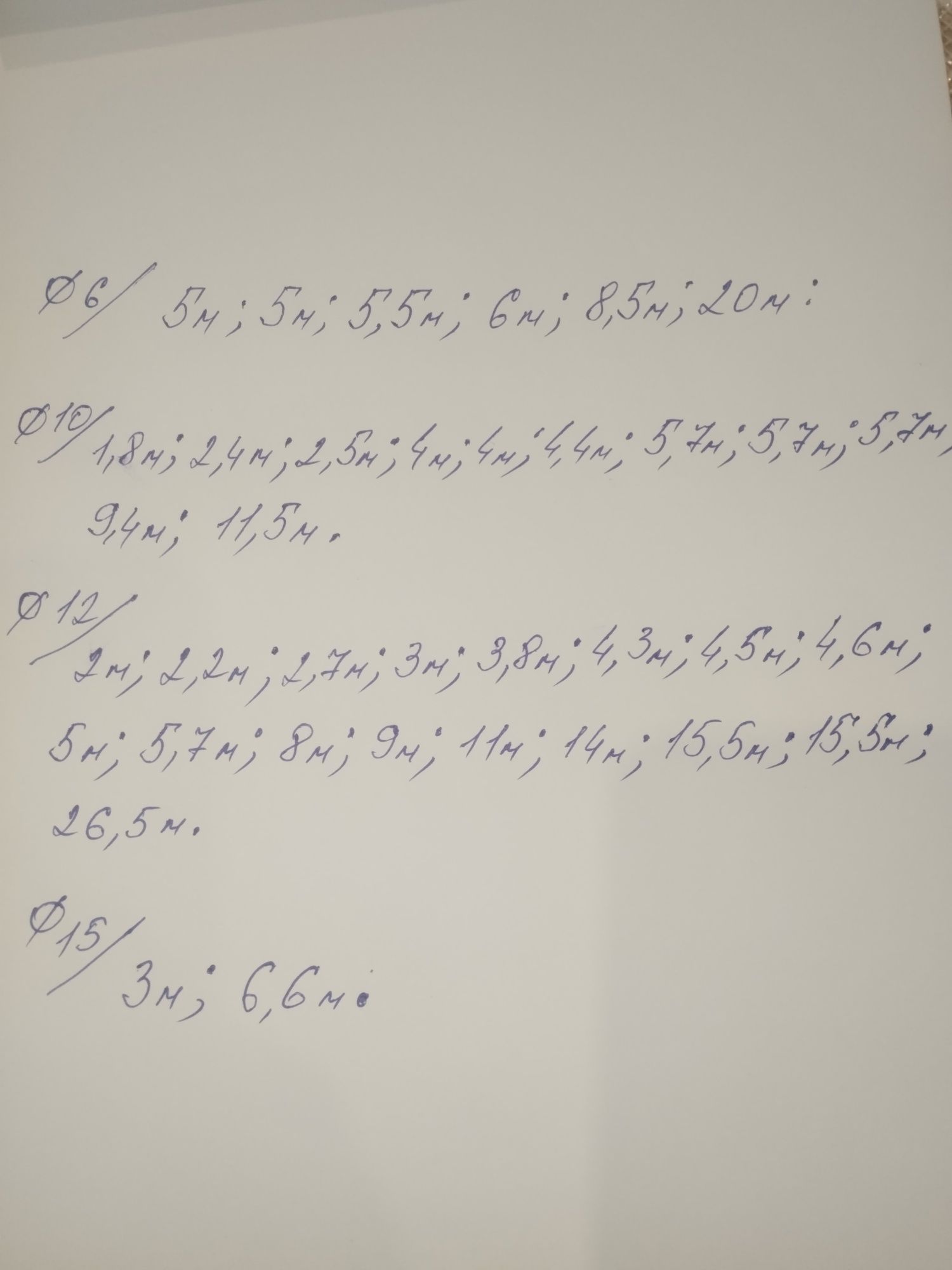 Медная трубка6,10,12,15