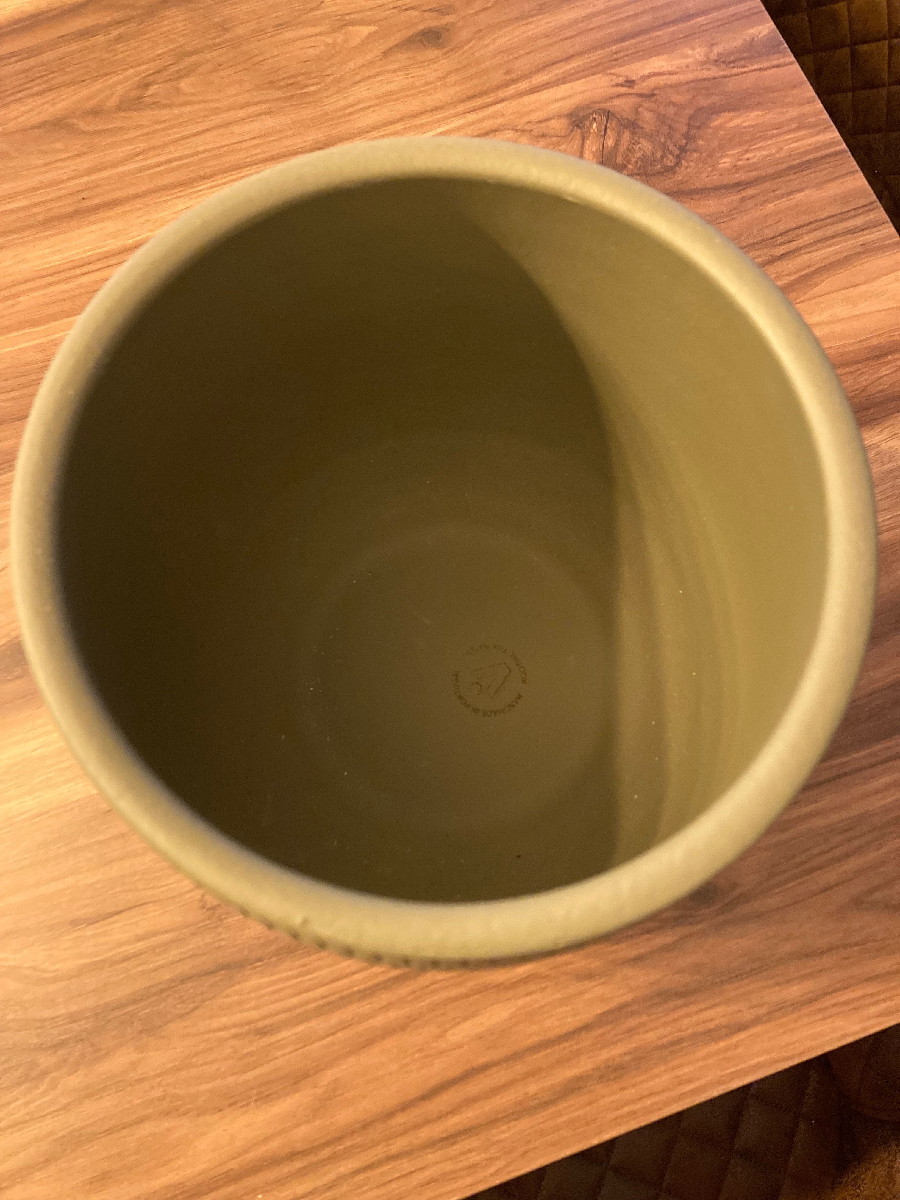 Vaso cor azeitona