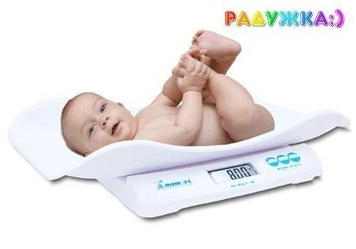Электронные весы для новорожденных Momert 6475