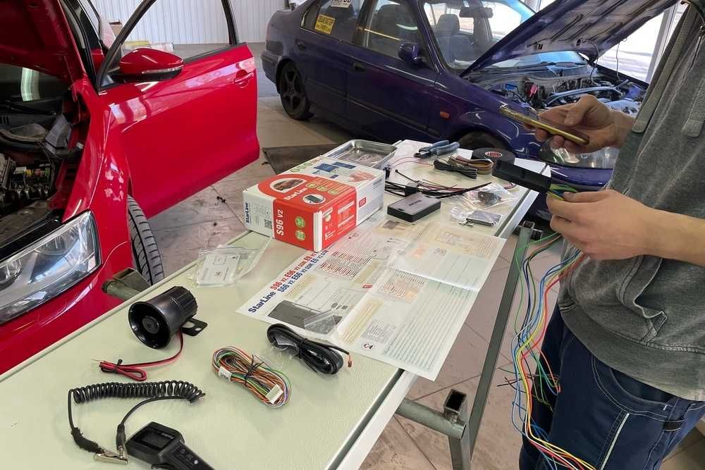 Автосигнализации, автосвет, сигнализации, установка линз, автоэлектрик