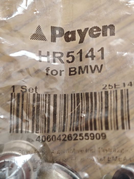 Сальник клапанів, комплект Payen HR5141 for BMB 1,4/1,6  16v для Пежо.