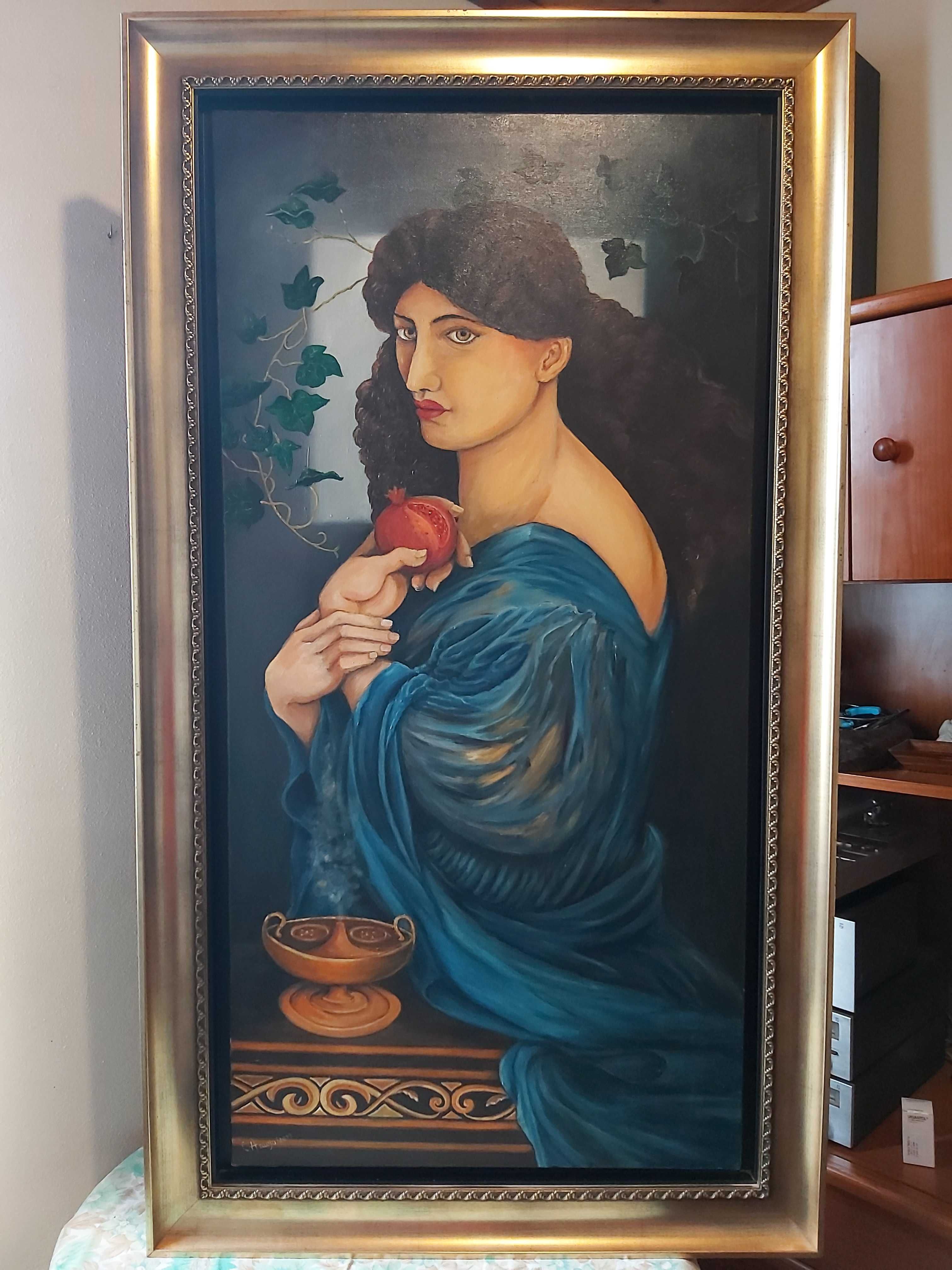 pintura a oleo sobre tela